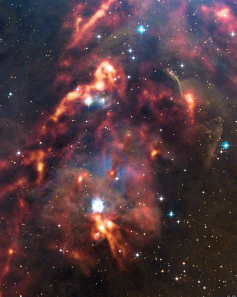 Orion Molecular Cloud Complex Photo Captured By APEX Telescope In Chile ...