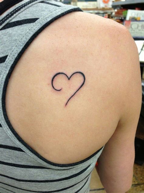 My first tattoo!!!! :) Open heart | Small heart tattoos, Open heart tattoo, Heart tattoo designs