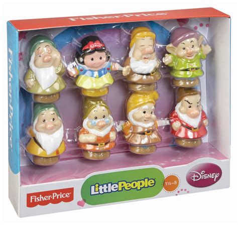 BARGAIN Fisher-Price Little People Disney Snow White and Seven Dwarfs ...