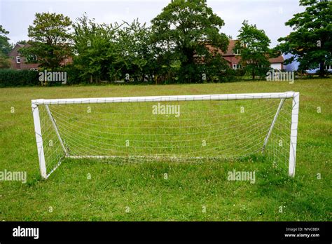 5 a-side football goals Stock Photo - Alamy