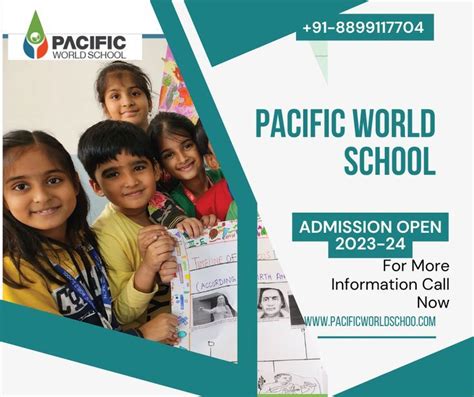 Admission Open 2023-24 Pacific World School | Best School in Greater ...