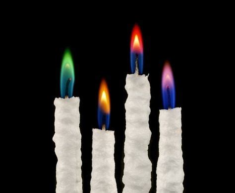 Rainbow flamed candles | Candles, Unusual candles, Best candles