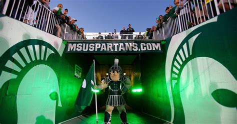 Download Michigan State University's Spartan Mascot in Action Wallpaper ...