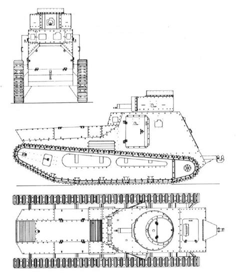 Light combat car LK II | Combat, Blueprints, Light