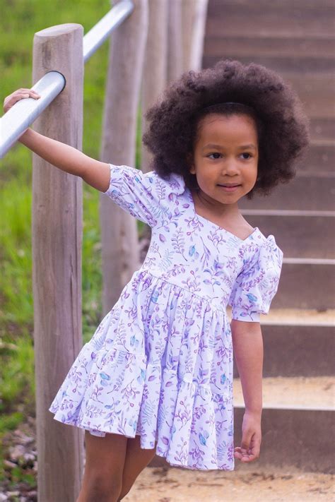 Periwinkle Dress PDF Sewing Pattern | Periwinkle dress, Knit dress pattern, Dress