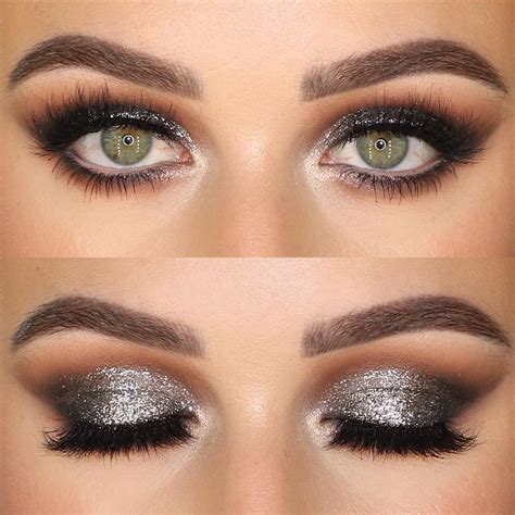 #NewYearsEveEyeshadow look using the #Morphe Hit the Lights Palette and ...