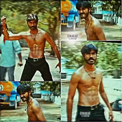 Dhanush Six Pack Photos