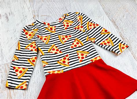 Pizza Dress Pizza Clothes Pizza Outfit | Etsy