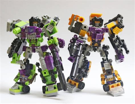 Crazy Kre-o custom G1 Devastator vs G2 Devastator https://www.facebook ...