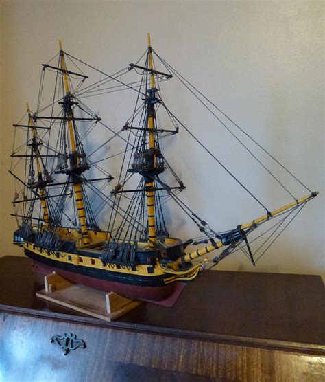 Model Frigate, nearly finished by dashinvaine on DeviantArt