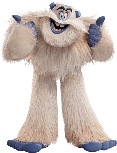 Smallfoot Dorgle Yeti Thumbs Up transparent PNG - StickPNG