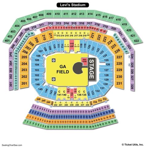 Levi’s Stadium Seating Chart | Seating Charts & Tickets