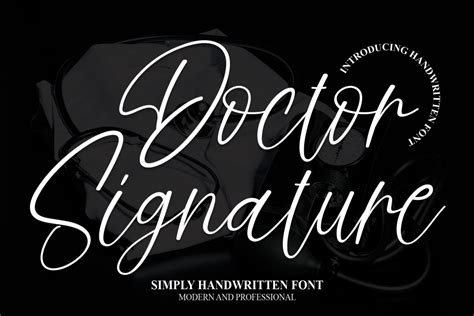 Doctor Signature Font · 1001 Fonts