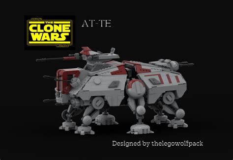 LEGO MOC AT-TE by thelegowolfpack | Rebrickable - Build with LEGO