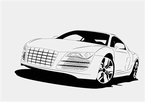 Audi R8 - Vector by rephl on DeviantArt