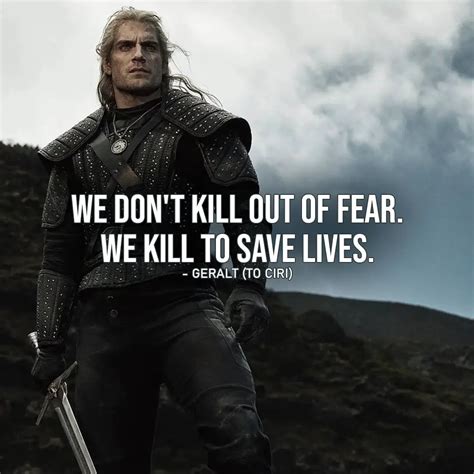 40+ Best 'Geralt of Rivia' Quotes from The Witcher (Netflix)