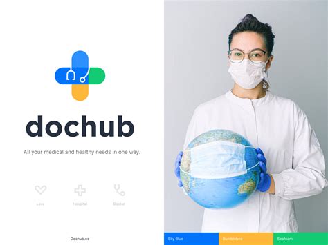 Dochub Logo 🚑 by Ghoniyyu Maulidi on Dribbble