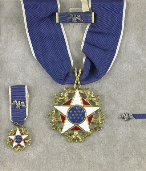 Presidential Medal of Freedom, presented to Duke Ellington ...