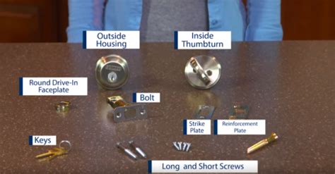 How to install a deadbolt lock