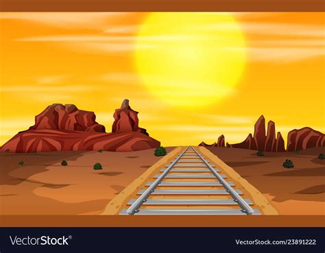 A wild west background Royalty Free Vector Image