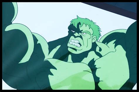 The Incredible Hulk Original Animation Cel - no.1145 – Celbase