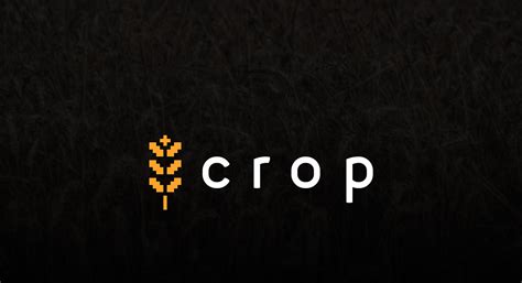 Crop logo design on Behance