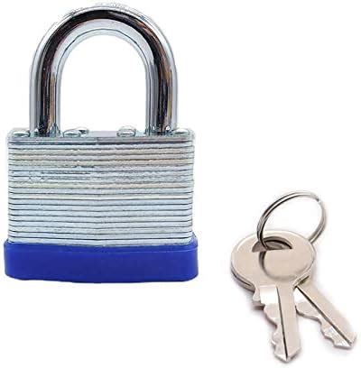 Keyed Padlocks 30mm Padlock Weatherproof Outdoor Heavy Duty Shackle ...