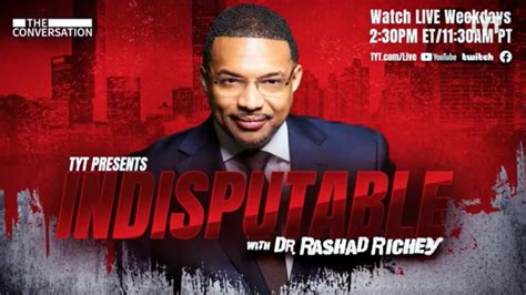 Dr. Rashad Richey on His New Show Indisputable - YouTube