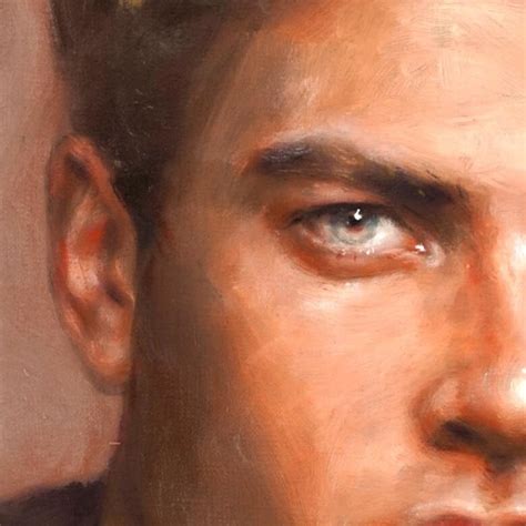 Original Oil Painting Young Man Portrait Handsome - Etsy Norway