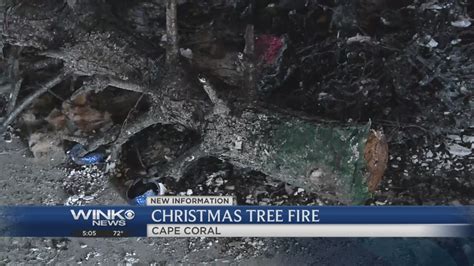 Christmas tree fire causes thousands in damage to home