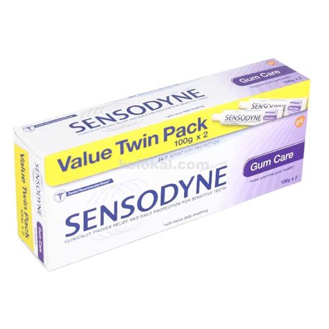 SENSODYNE GUM CARE TOOTHPASTE (100G X 2) - Kelokal.com