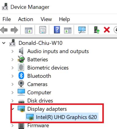 How to check graphics card drivers in Windows? : Online Support Center