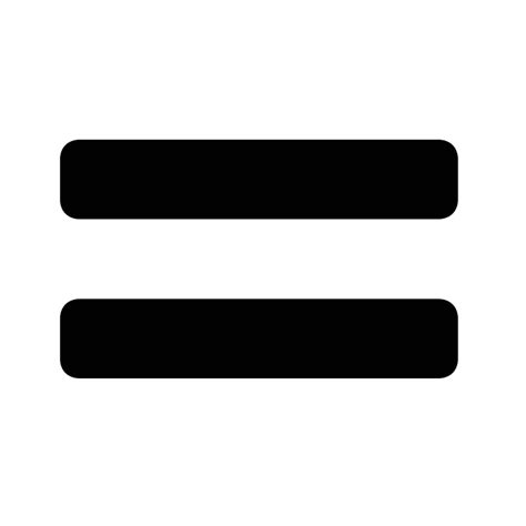 Equal Sign Free PNG Image