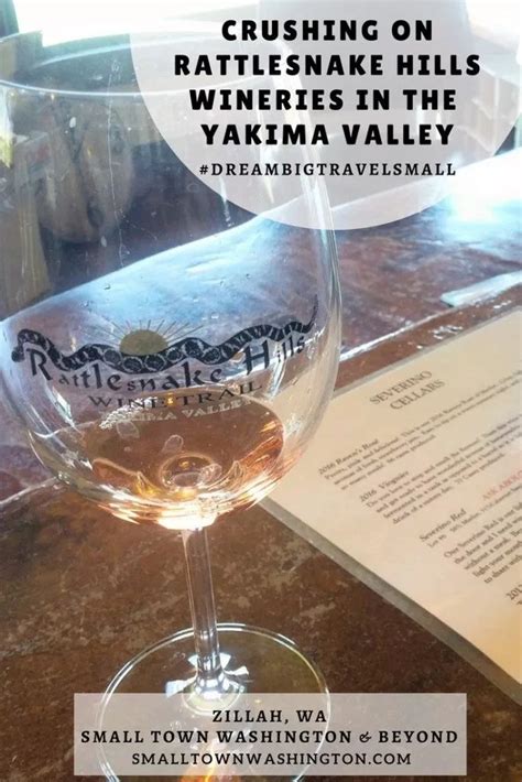 9 Yakima Wineries You Must Visit • Small Town Washington | Yakima ...