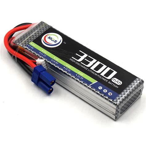 MOS RC LiPo Battery 11.1v 3300mAh 25C 3S Batteries For RC helicopter rc ...