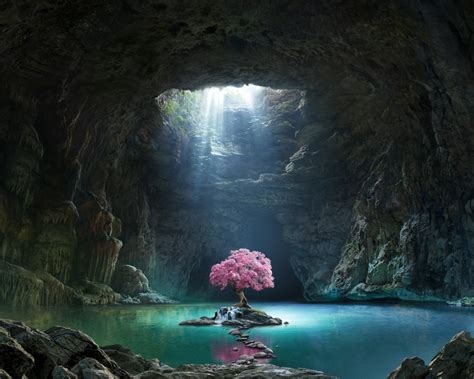 1280x1024 Resolution Cave Lake 1280x1024 Resolution Wallpaper - Wallpapers Den