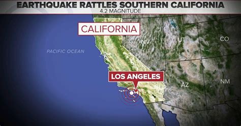 4.2 magnitude earthquake rattles Southern California