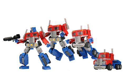 Instructions for Custom LEGO Transformers Optimus Prime (Really Transf ...