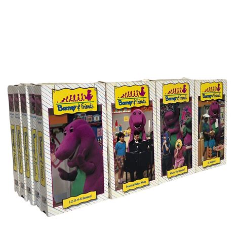 Time Life Barney & Friends VHS Video Tapes Lot 20 Ultimate Complete Set ...