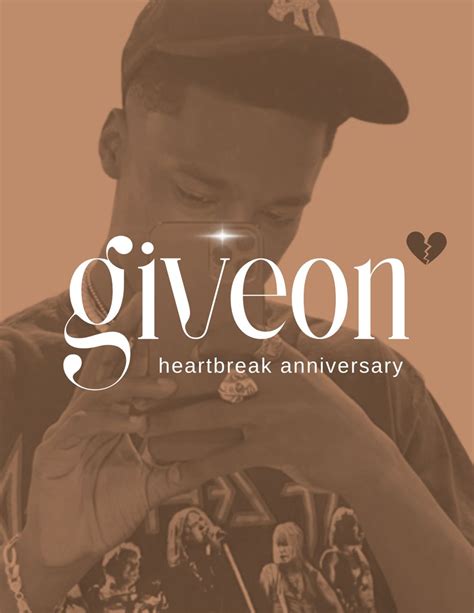 Giveon heartbreak anniversary poster | Heartbreak, Poster, Anniversary