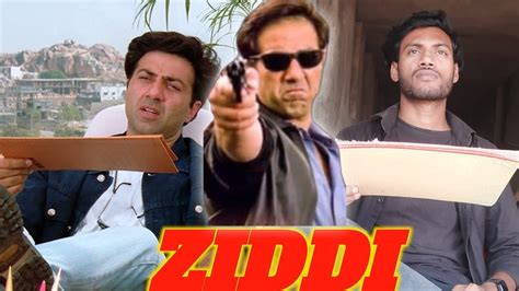 Ziddi (1997) || Sunny Deol Best Dailogue || Bollywood Action Movie ...