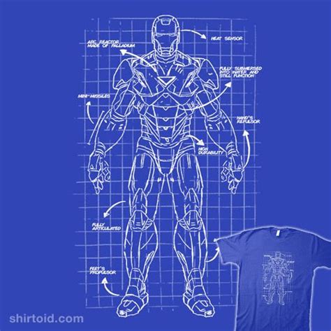 Iron Man Suit Blueprints Wallpapers