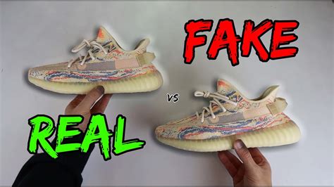 REAL VS FAKE! ADIDAS YEEZY 350 V2 MX OAT COMPARISON! - YouTube