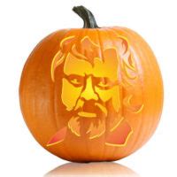 Last Jedi Skywalker Pumpkin Stencil - Ultimate Pumpkin Stencils