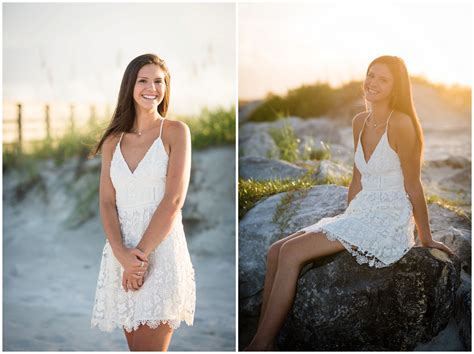 Beachy Senior Portraits in Ponce Inlet | DAYTONA BEACH PHOTOGRAPHER ...