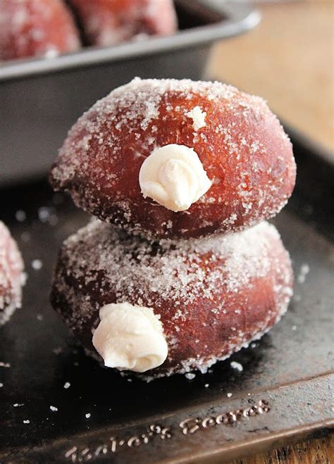 Cream Filled Sugar Doughnuts – Big Green House