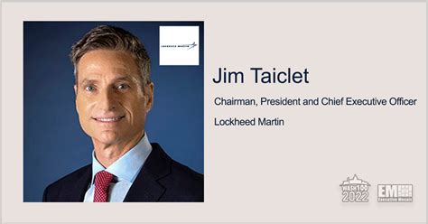 Jim Taiclet, Chairman, President & CEO of Lockheed Martin, Named to ...