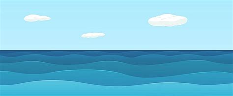 Blue Cartoon Ocean Background | Cartoon ocean, Ocean backgrounds, Blue ...