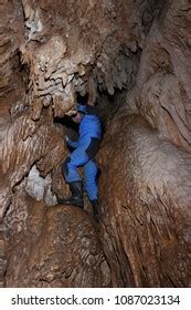 Speleologist Cave Climb Underground Stock Photo 1087023134 | Shutterstock