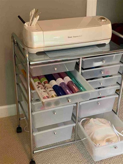 10 Cricut Organization and Storage Ideas